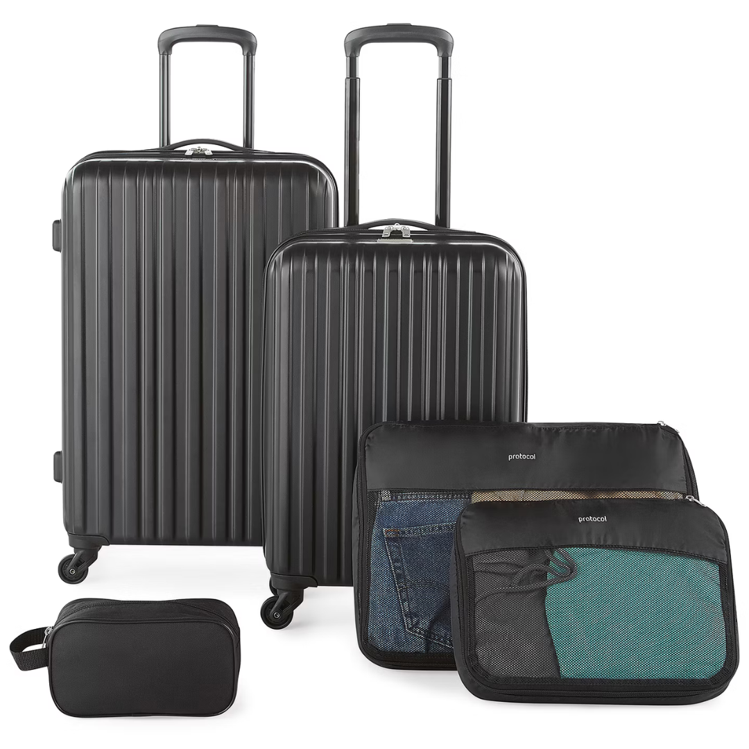 5-Piece Protocol Sarasota Hardside Luggage Set