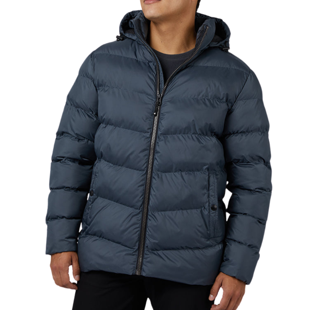 32 Degrees Microlux Men's Heavyweight Puffer Jacket