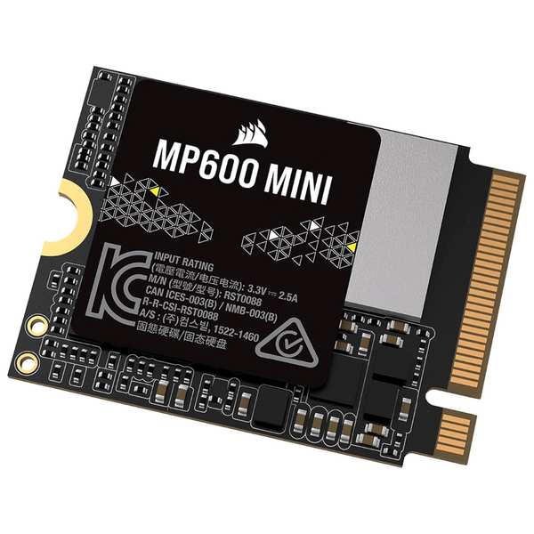 Corsair MP600 Mini 1TB 3D TLC NAND NVMe M.2 2230 PCIe Gen4x4 Internal SSD