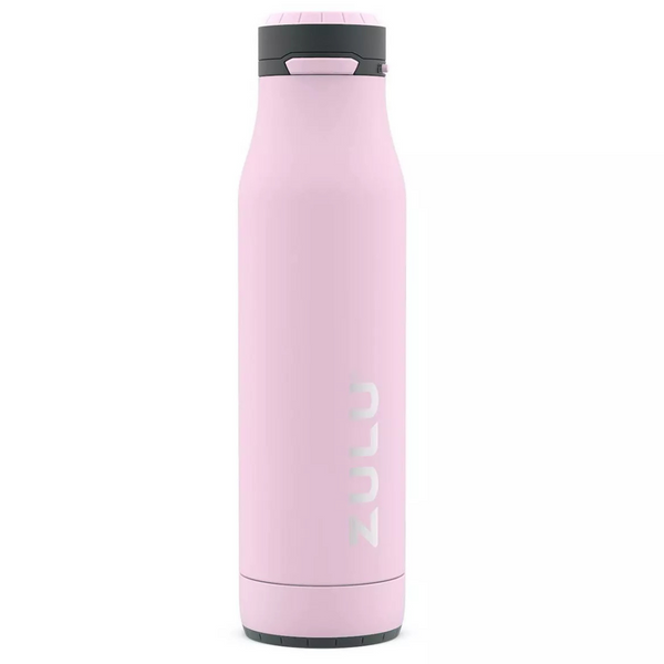 24-Oz Zulu Ace Vacuum Insulated Stainless Steel Water Bottle (3 colors)