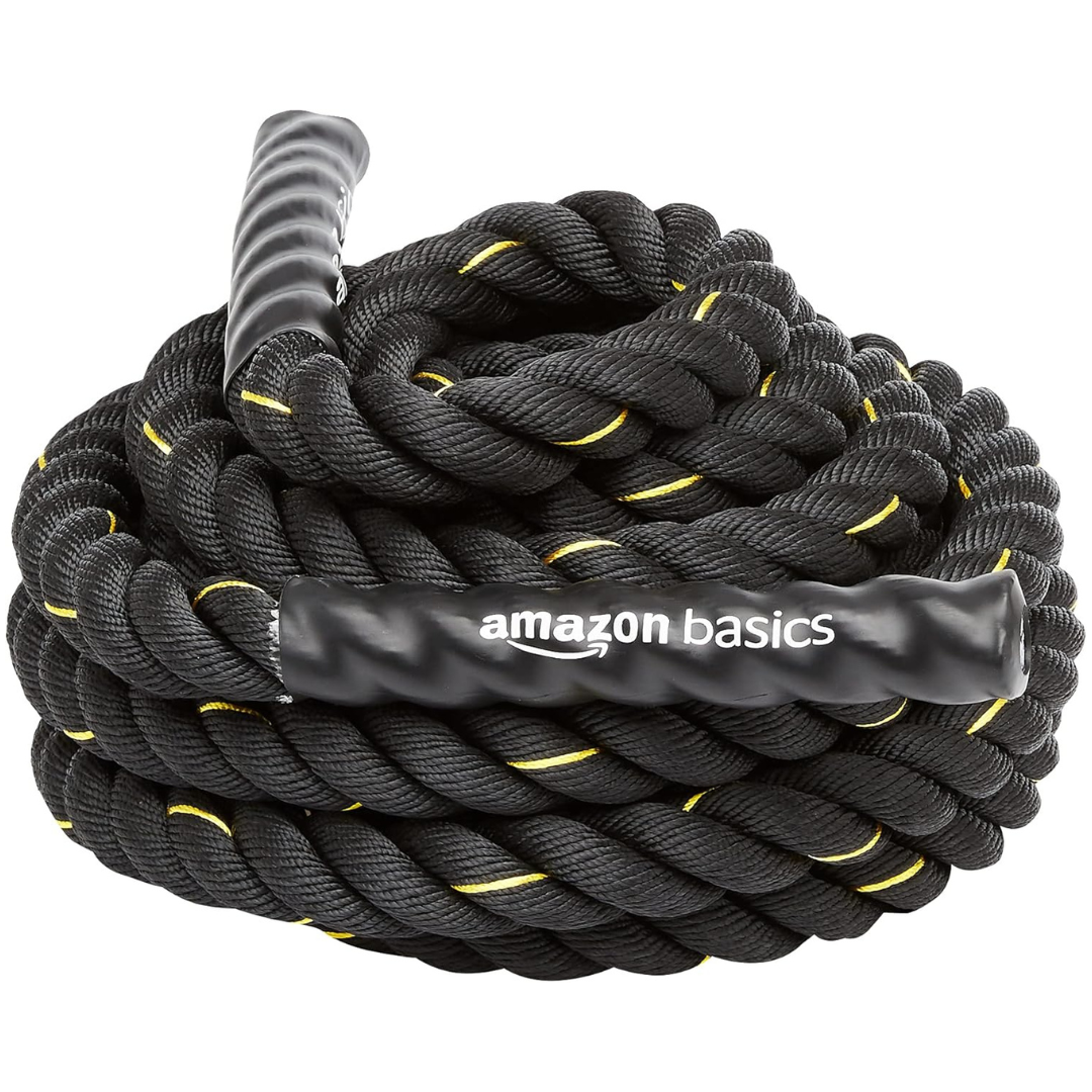 Amazon Basics 2" Diameter 30ft Length Battle Rope