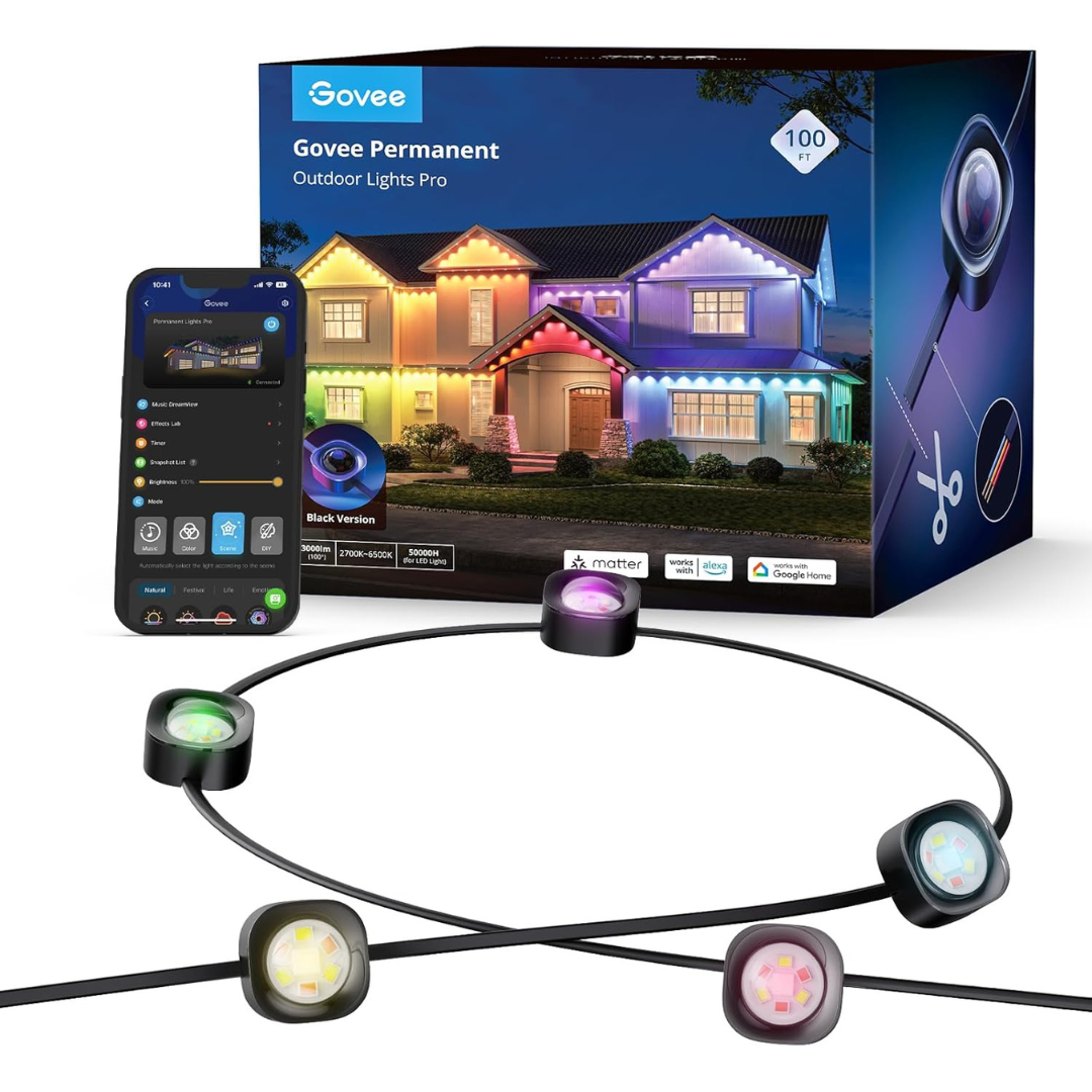 Govee 100ft Permanent Outdoor Lights Pro