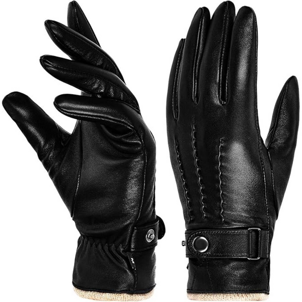 Aegend Super Soft 100% Genuine Leather Women's Gloves