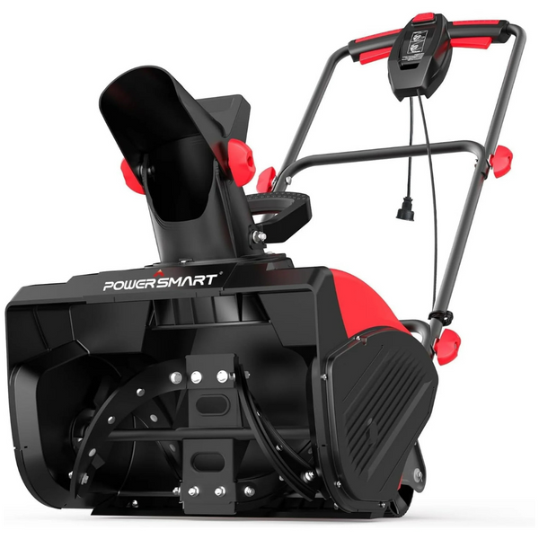 PowerSmart 18" Corded Electric Snow Blower With 120V 15-Amp Motor