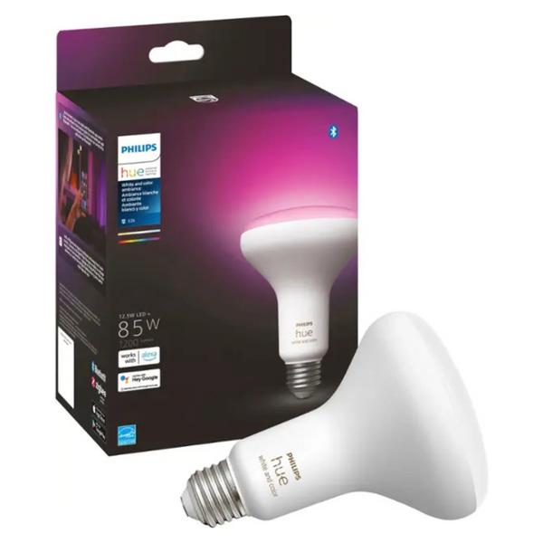 Philips Hue BR30 Bluetooth 85W E26 Smart LED Bulb