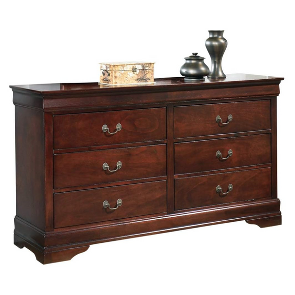 Signature Design By Ashley Alisdair Traditional 6 Drawer Dresser, Dark Brown