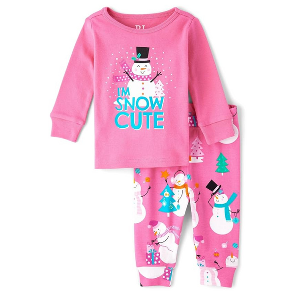 The Children’s Place 100% Cotton Long Sleeve Pajama Set