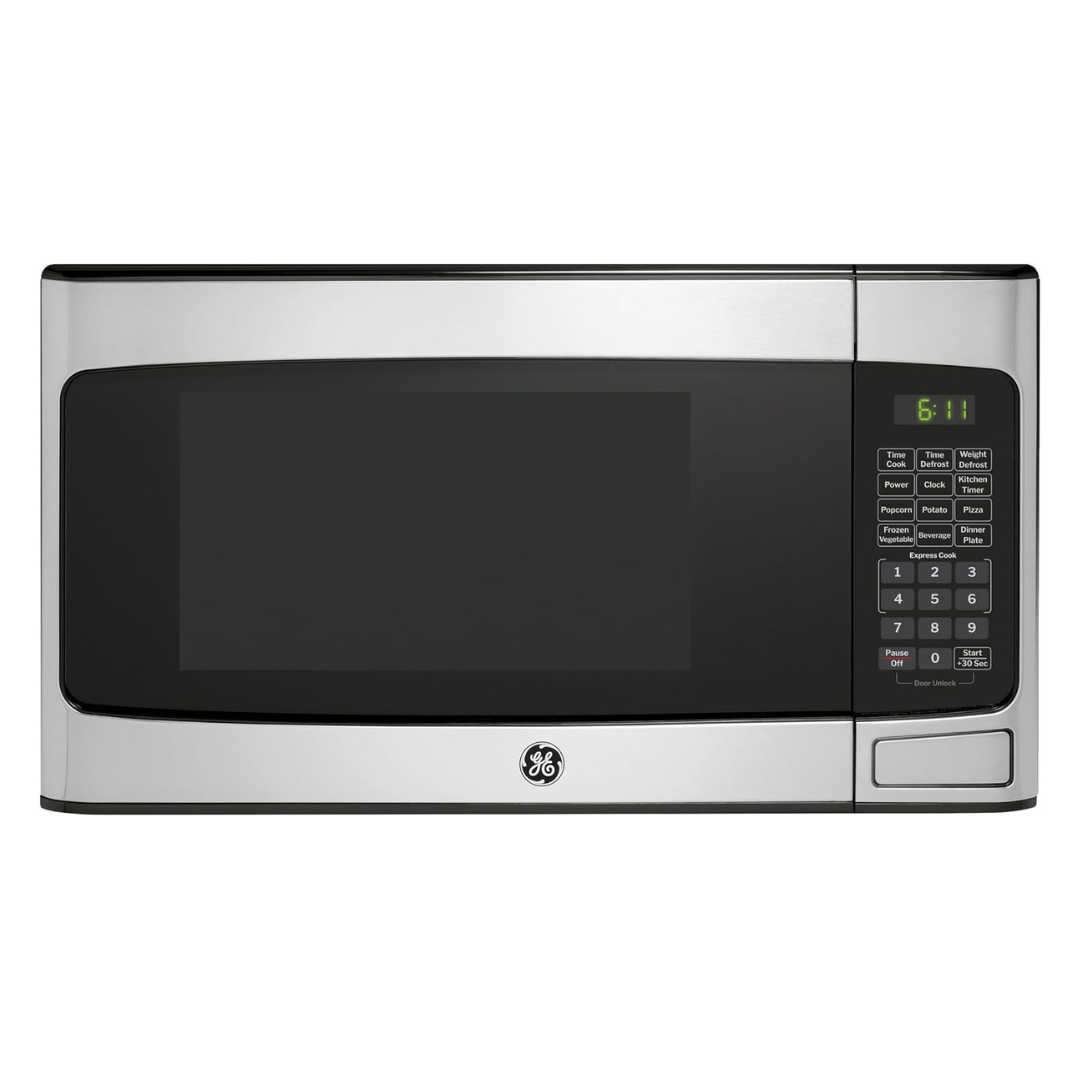 GE 1.1 Cu. Ft 950-Watt 6 Auto Cooking Settings Microwave Oven