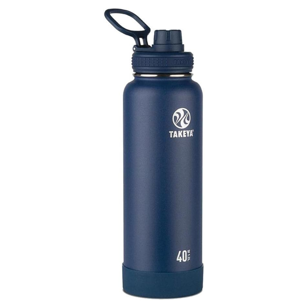 40oz Takeya Actives Insulated Stainless Steel Water Bottle With Spout Lid