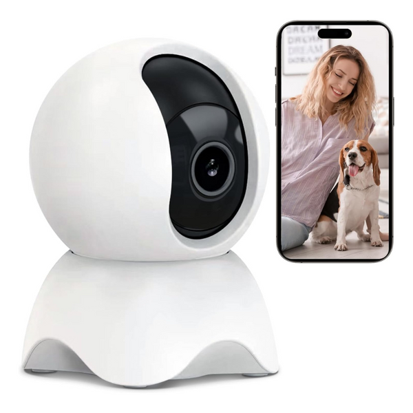 1080P HD 5/2.4GHz Indoor Pet & Baby Monitor Security Camera