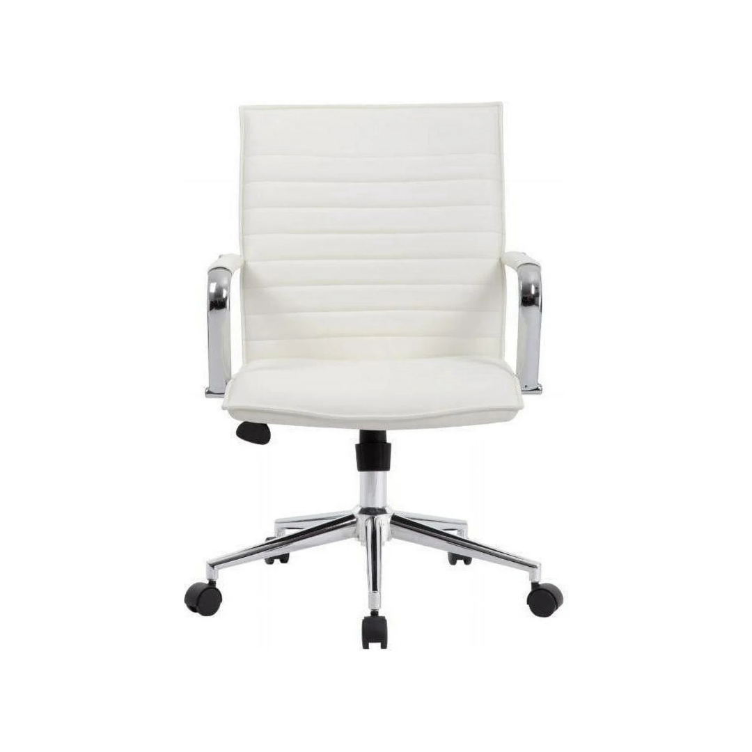 Boss Hospitality Task Chair With Fixed Chrome Arms