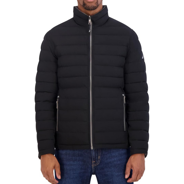 Nautica Men's Puffer Coat Reversible Insulated Winter Jacket (4-colors)