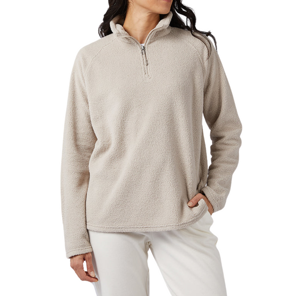 32 Degrees Women's Shorthair Sherpa 1/4 Zip Top (4 colors)