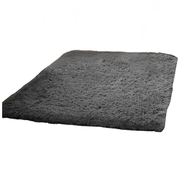 Fluffy Fuzzy Ultra Soft Carpet Area Rug (4 x 5.3ft)