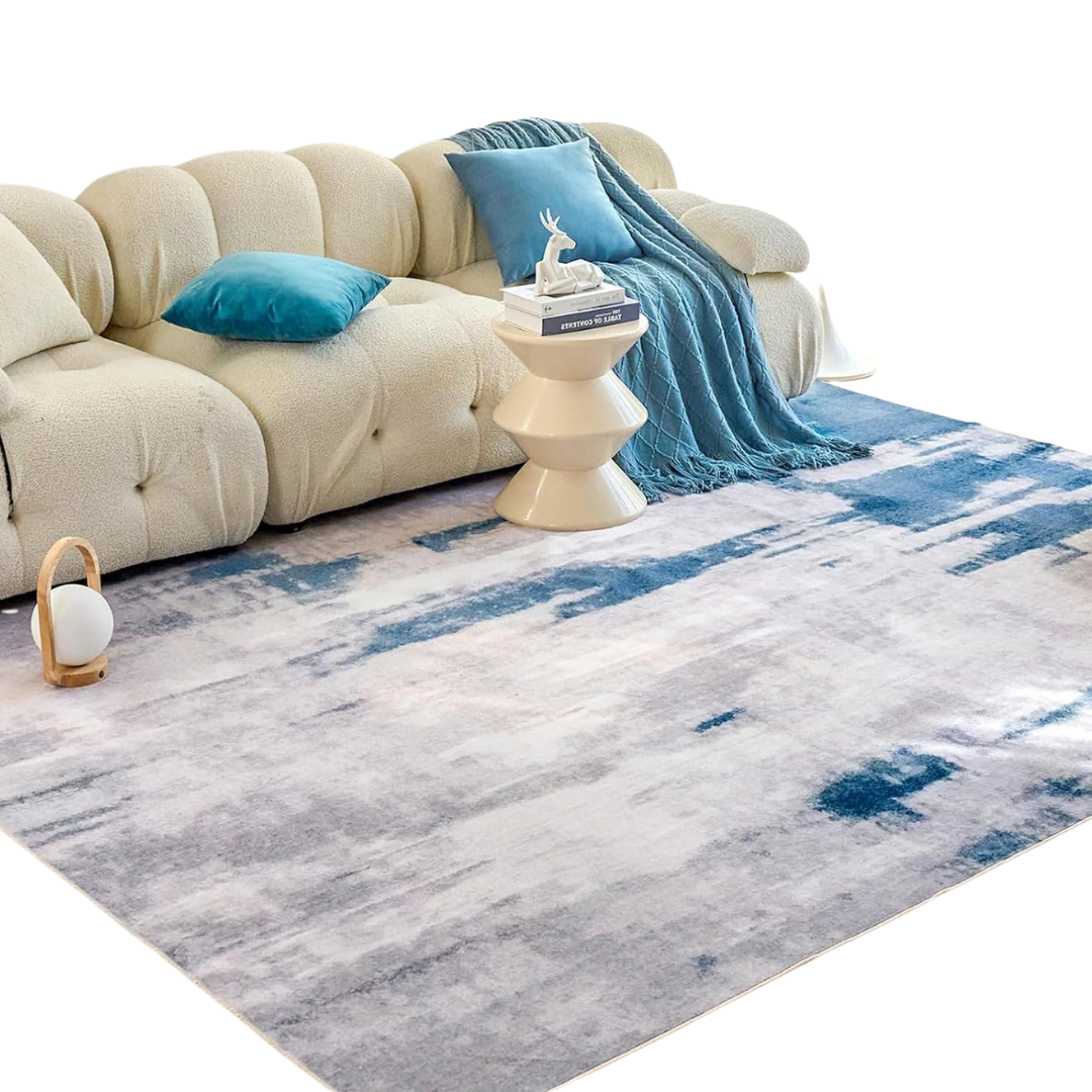 5x7ft Modern Abstract Design Washable Area Rugs