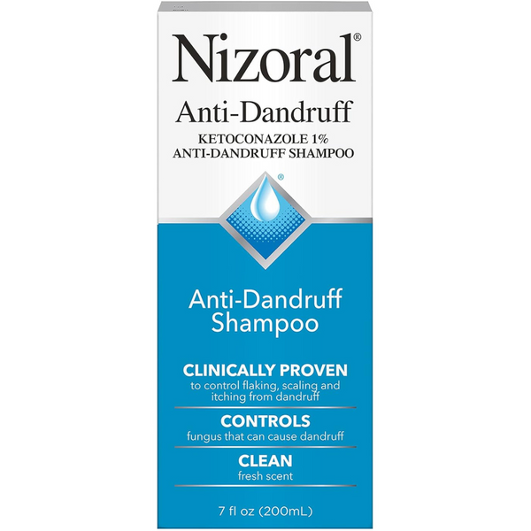 Nizoral Anti-Dandruff Shampoo With 1% Ketoconazole, Fresh Scent (7 Fl Oz)