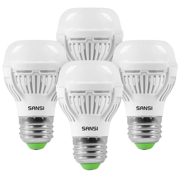 4-Count SANSI 60W Equivalent LED Light Bulbs