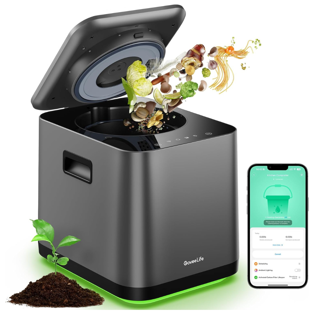 GoveeLife 3L Smart Electric Composter With App & Voice Control