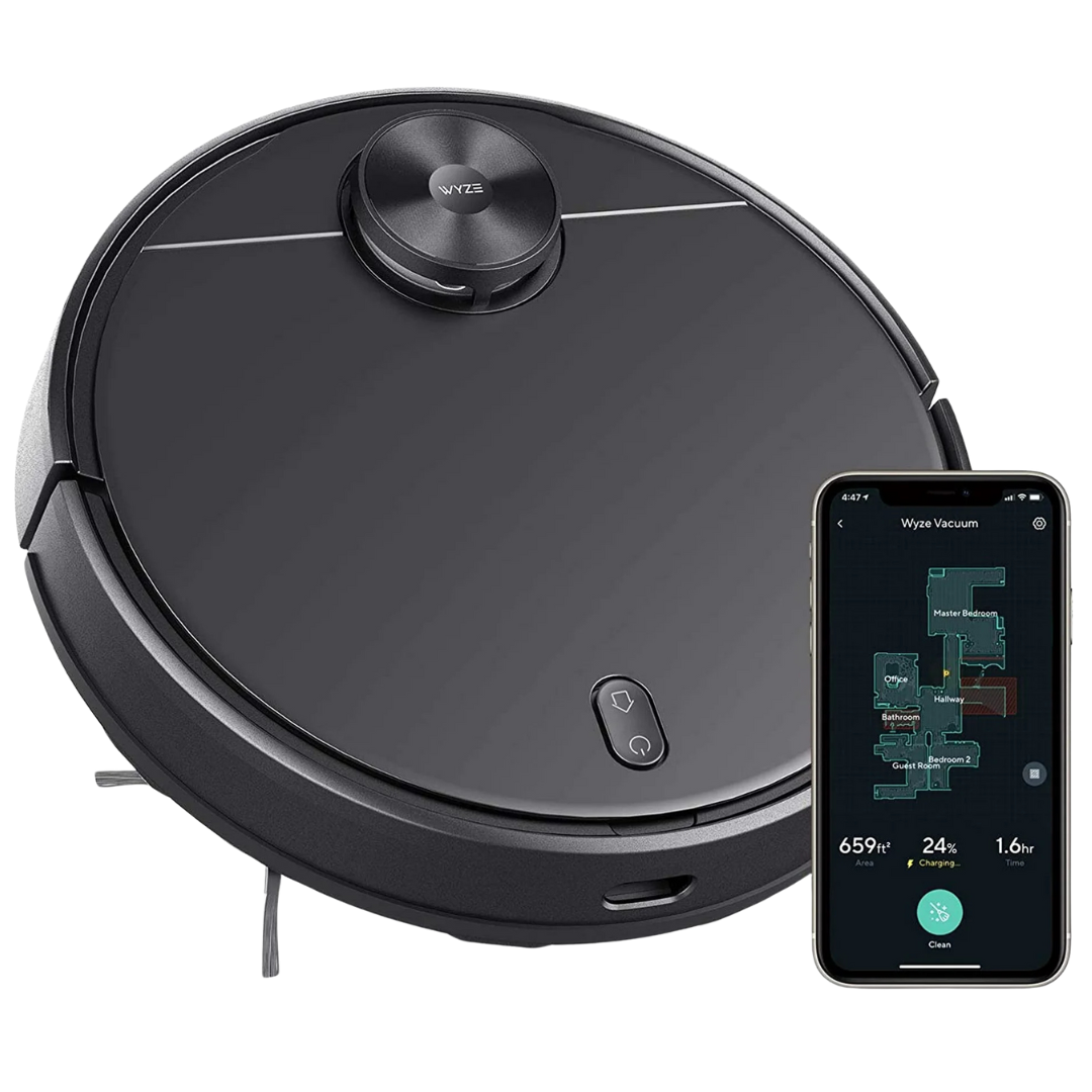 Wyze Robotic Vacuum With LiDAR Room Mapping & 2,100Pa Suction