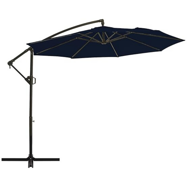 Wikiwiki 10Ft Patio Offset Outdoor Cantilever Hanging Umbrella