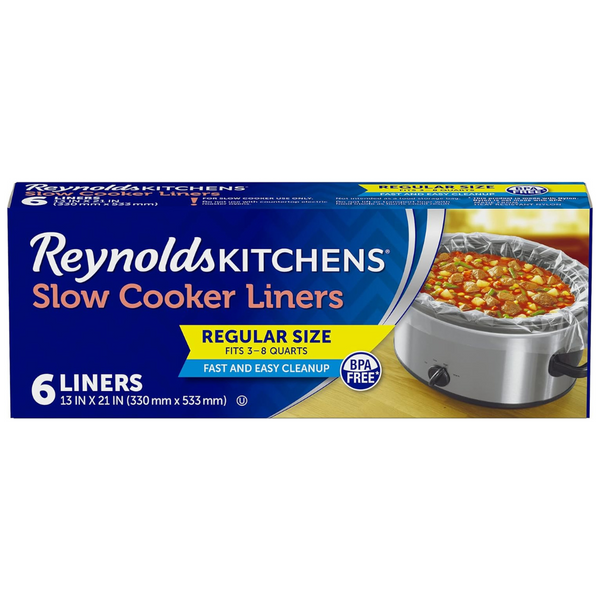 6-Count Reynolds Kitchens Slow Cooker Liners