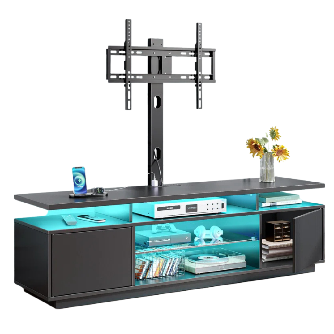 Wrought Studio Kappenne Adjustable TV Stand