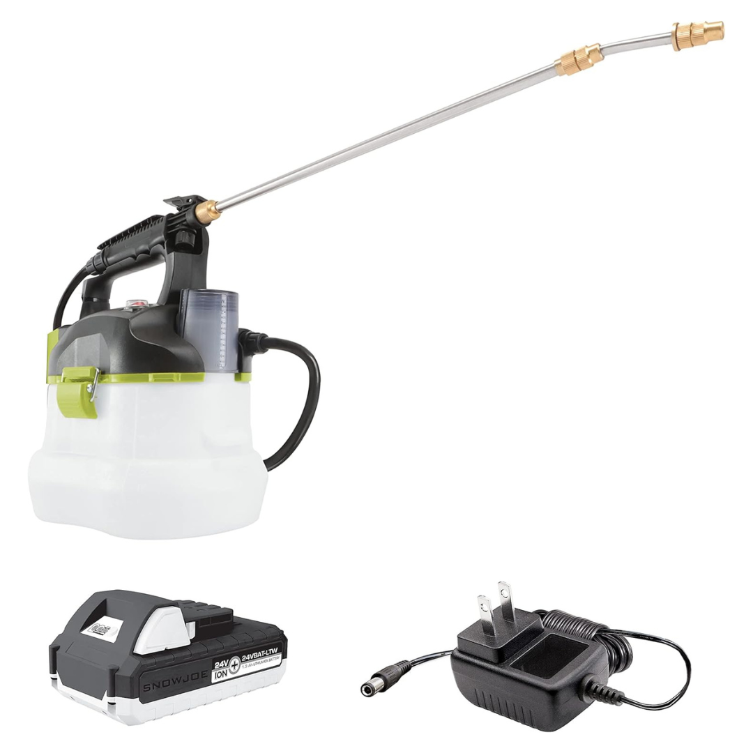 Sun Joe 24V Amp 1-Gallon Multi-Purpose Chemical Sprayer Kit