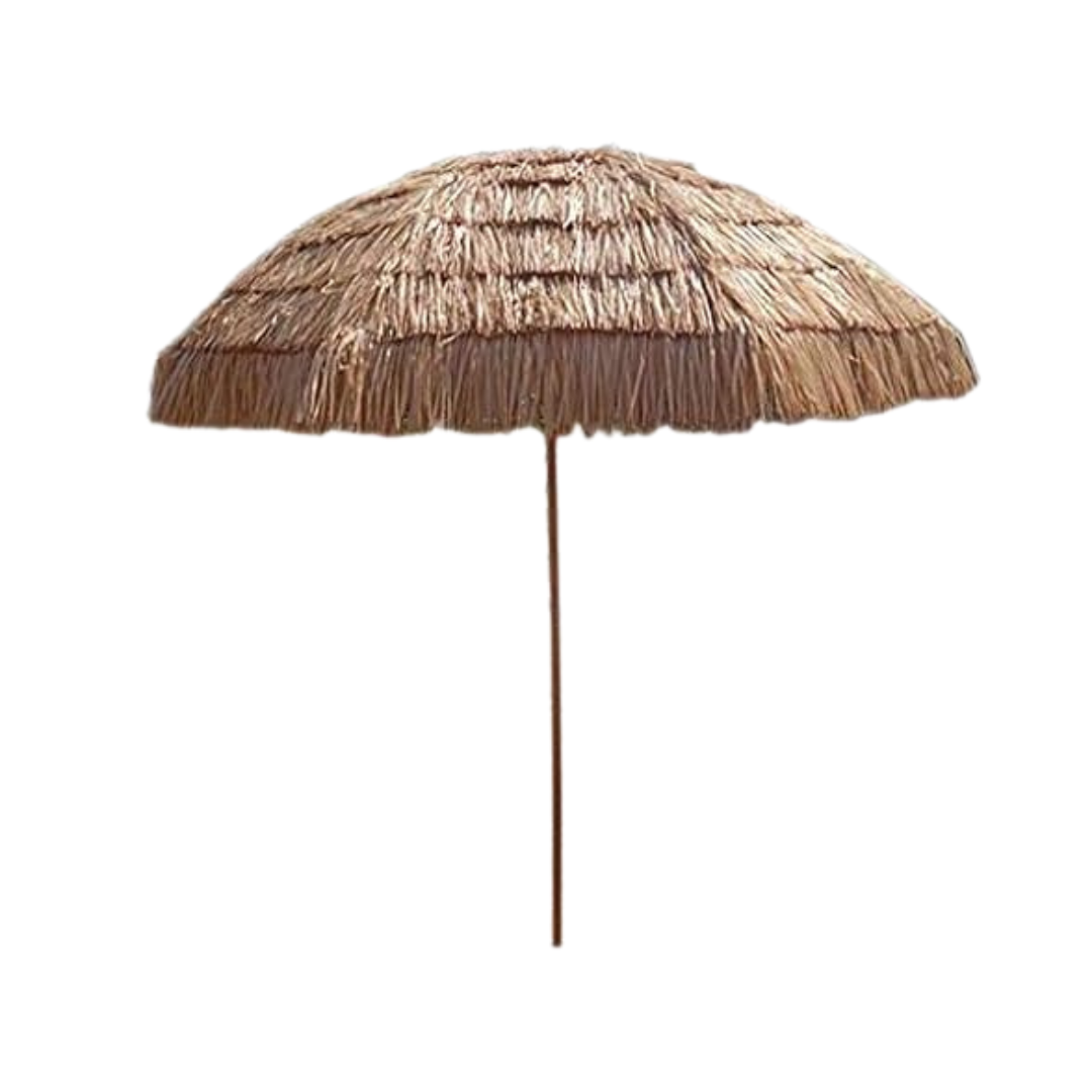 Impact Canopy 8' Hawaiian Tiki Umbrella, Pool Patio Beach Umbrella