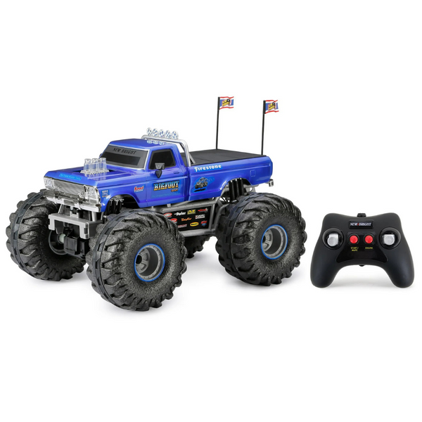 New Bright (1:10) Bigfoot Battery RC Blue Monster Truck