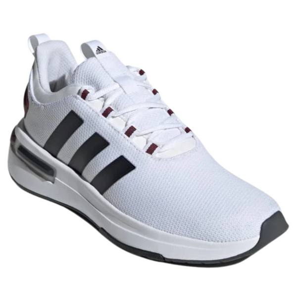 Adidas Men's Racer TR23 Sneaker (White/Black/Shadow Red)