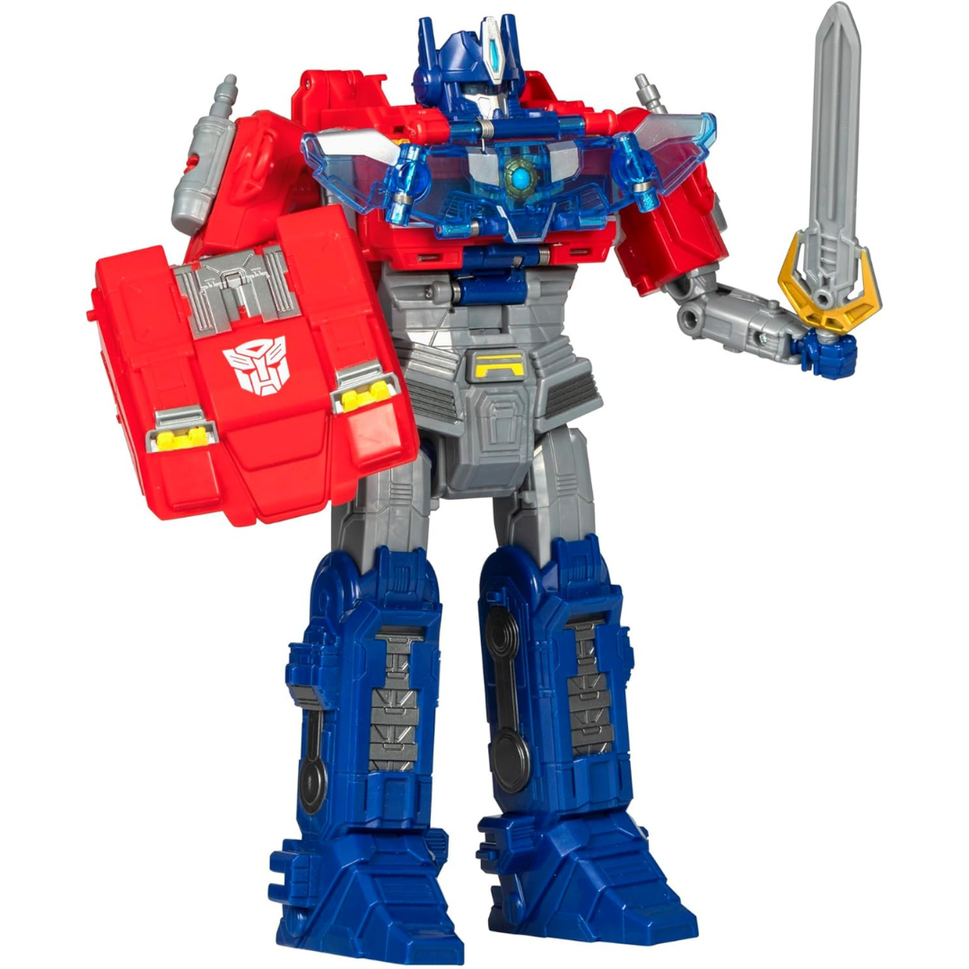 Transformers 10" One Power Flip Optimus Prime Action Figure