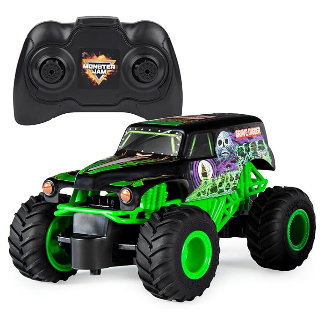 Monster Jam 1:24 Scale 2.4 GHz Official Grave Digger RC Monster Truck