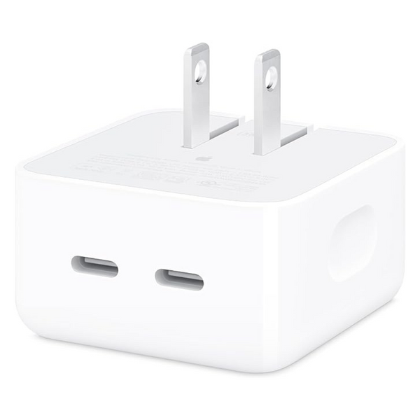 Apple 35W Dual USB-C Port Compact Power Adapter