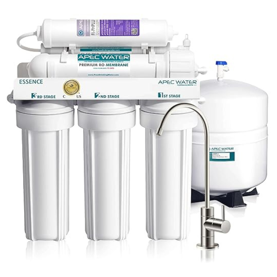 APEC ROES-PH75 6-Stage Reverse Osmosis Drinking Water Filter System