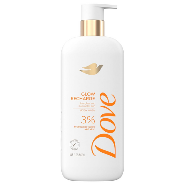 18.5 Oz Dove Glow Recharge Serum Body Wash