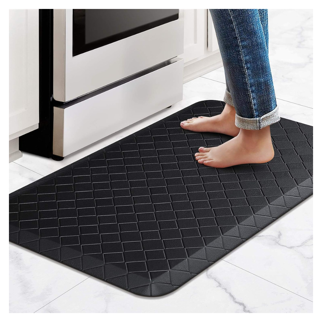 HappyTrends Heavy Duty Ergonomic Non-Slip Kitchen Floor Mat (17.3" x 28")