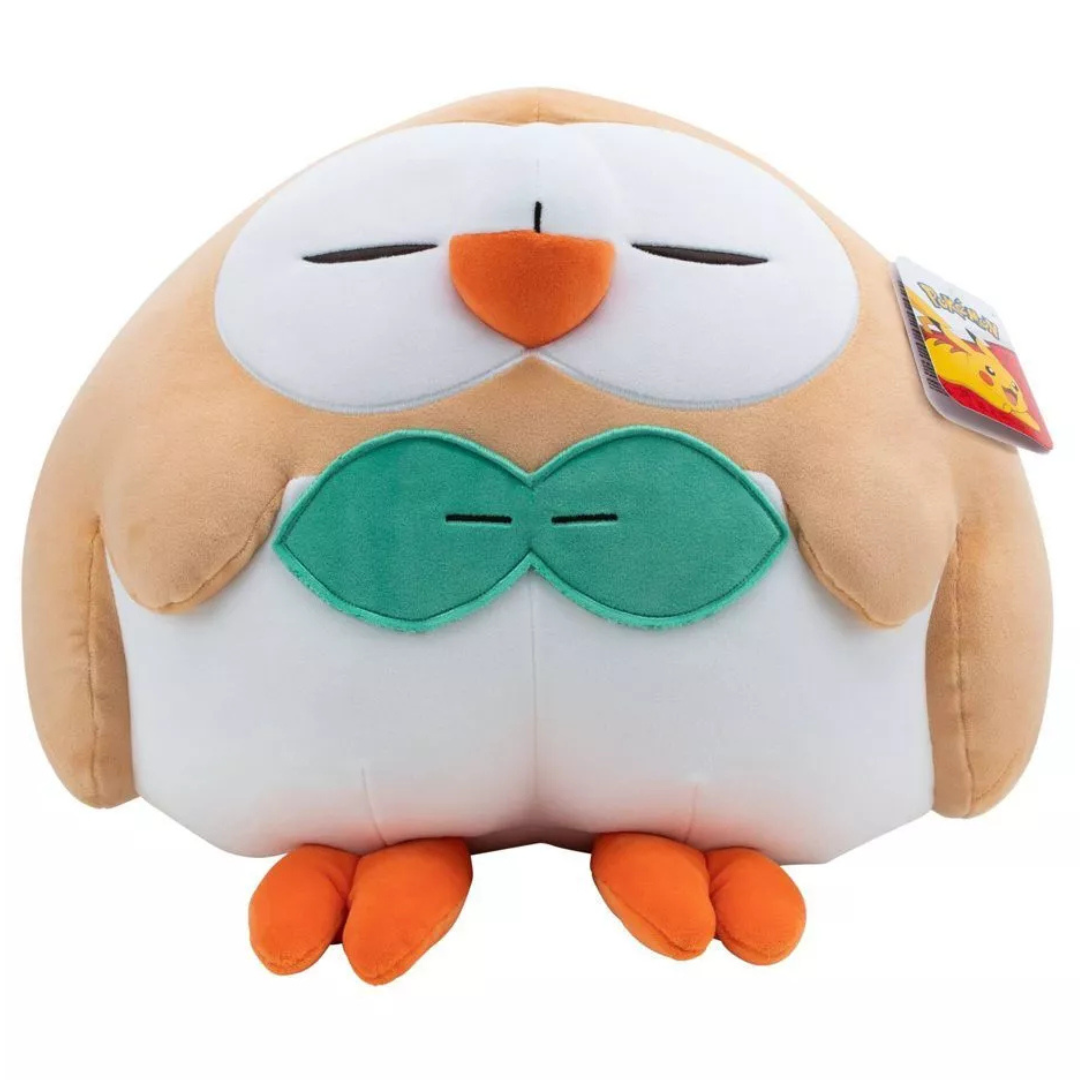 Pokemon Rowlet Sleeping Plush Buddy