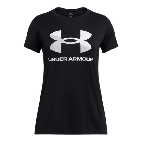 Under Armour Girls' Velocity Big Logo Short Sleeve T-Shirts (Various)