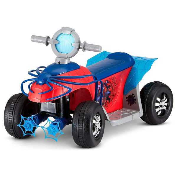 Kid Trax Marvel's Spider-Man Premium Toddler Quad Ride-On