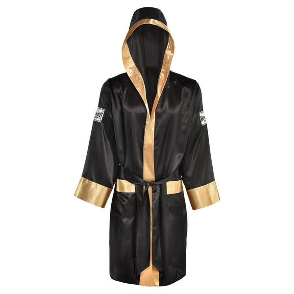 Amscan Black & Gold Satin Boxing Robe (Adult Size)