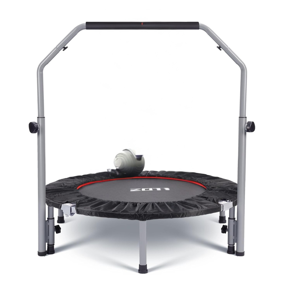 tozott 48" Foldable Mini Trampoline (Silver)