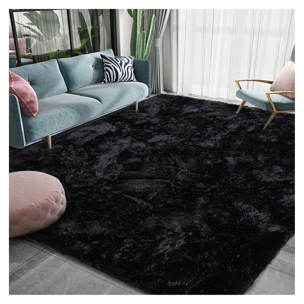 Fluffy Furry Shaggy Super Soft And Comfy Area Rug (4' x 6')