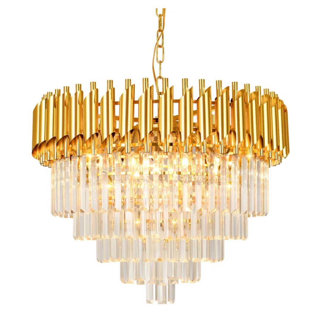 Mercer41 Prempal Chandelier (Gold)