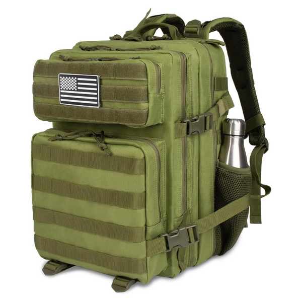 35L Military Tactical Backpack With 3 Compartments