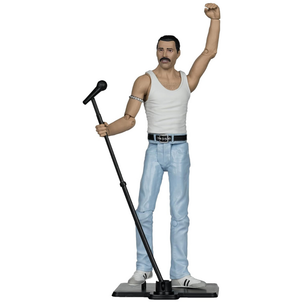 McFarlane Toys 6" Music Maniacs Rock Freddie Mercury Action Figure