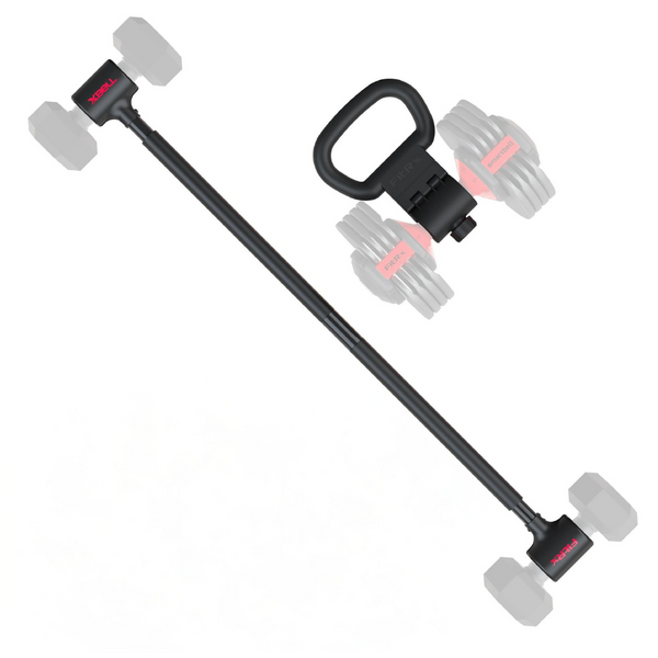 FitRx X-Bell System Dumbbell To Barbell Converter, Macebell & Kettlebell Handle