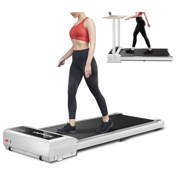 Portable Under Desk Walking Treadmill W/ Remote Control (Capacity-300 Lbs)