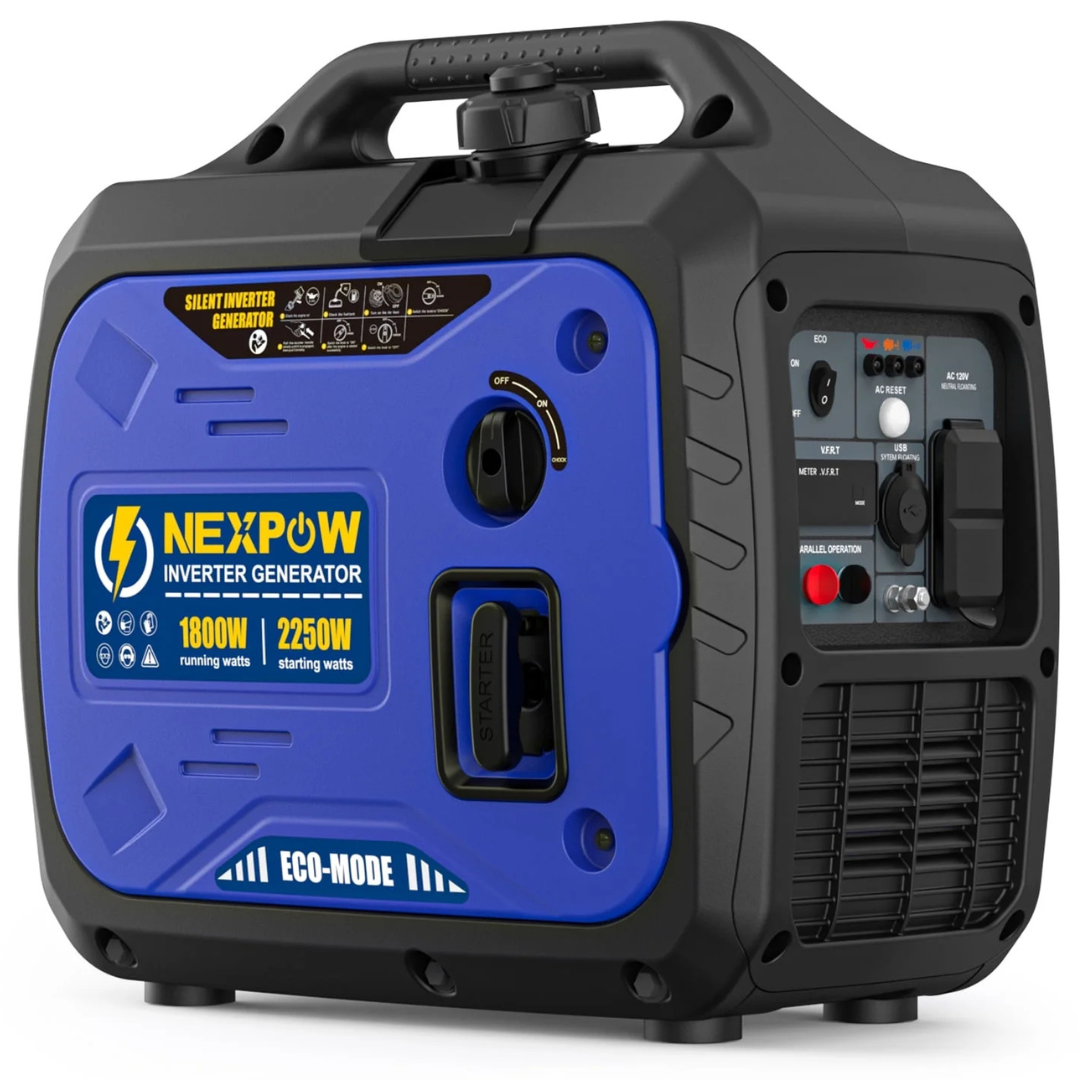 Nexpow Portable Inverter Generator 2250W Super Quiet Generator