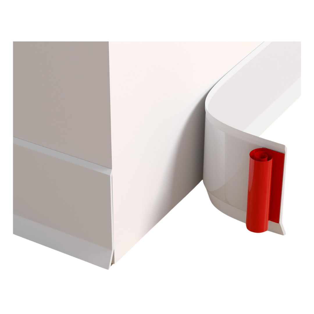 3.28Ft Flexible Baseboard Molding Trim