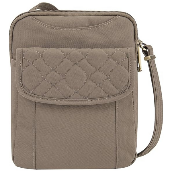 Travelon Anti-theft Signature Quilted Slim Pouch Bag